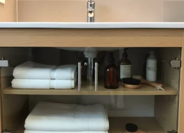 Fechamento de Pia em Vidro