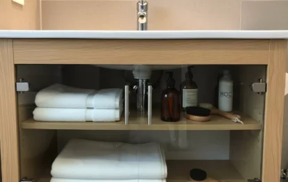 Fechamento de Pia em Vidro