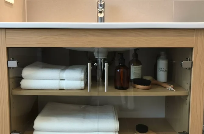 Fechamento de Pia em Vidro